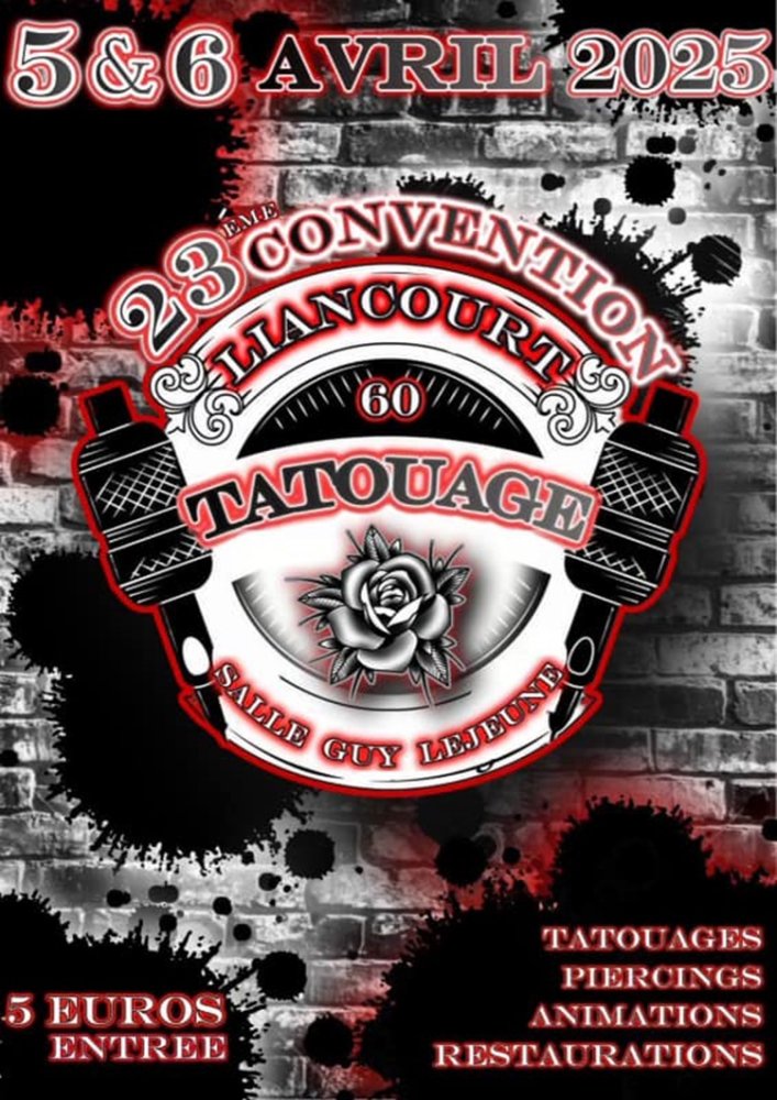 Convention Tatouage Liancourt 2025