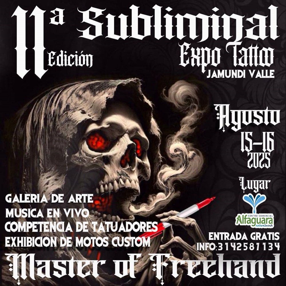 Expo Tattoo Subliminal 2025