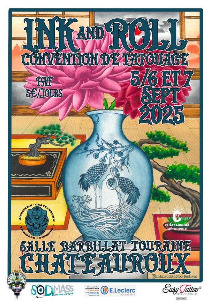 Ink’n’Roll Tattoo Festival Chateauroux 2025