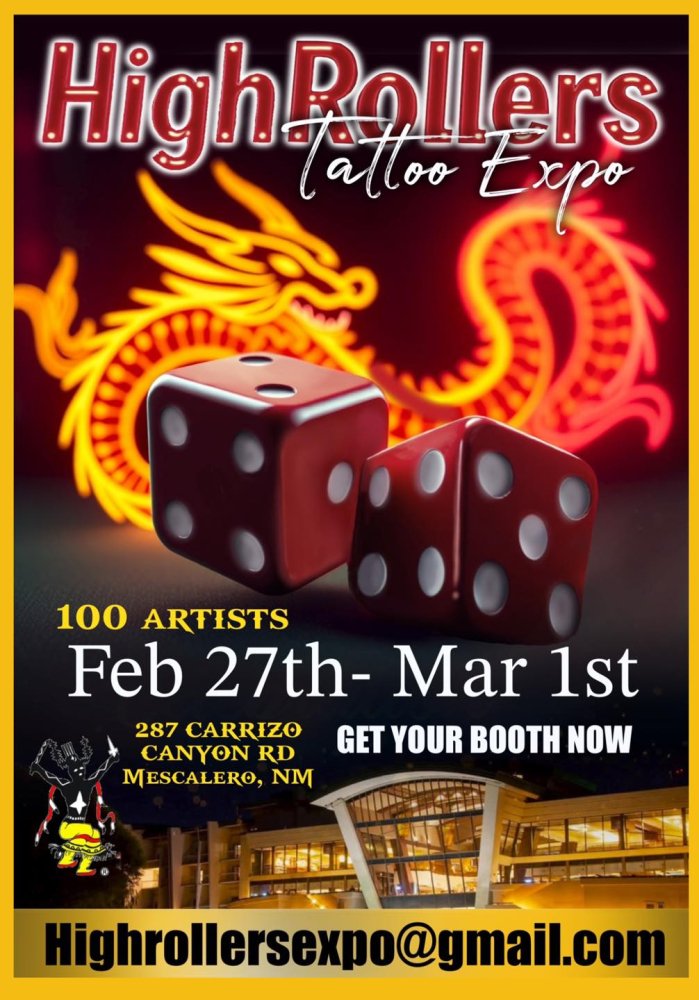 HighRollers Tattoo Expo 2026