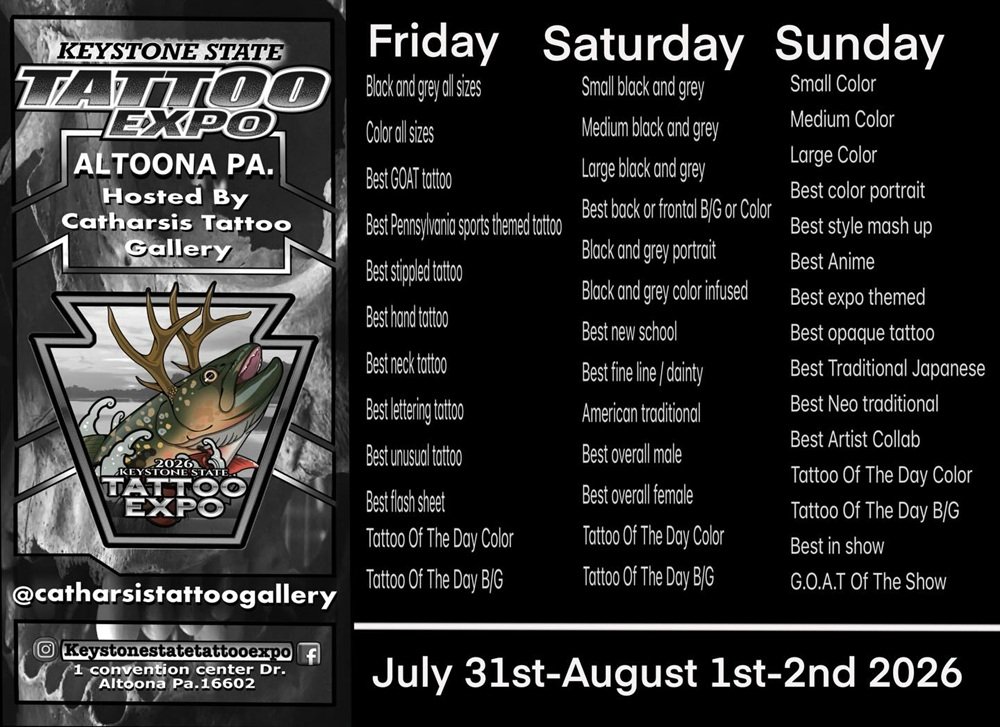 Keystone State Tattoo Expo 2026