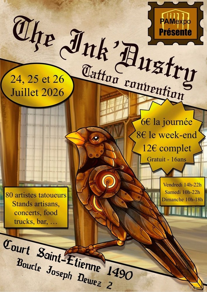 The Ink'Dustry Tattoo Convention 2026
