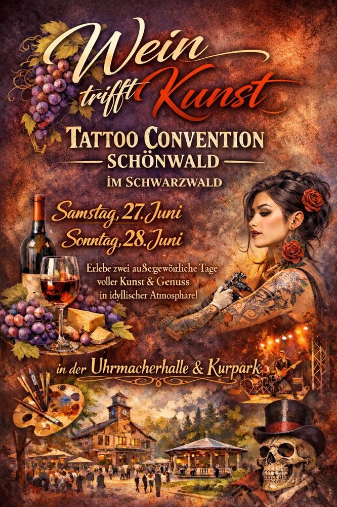 Wein Trifft Kunst Tattoo Convention Shonwald 2026