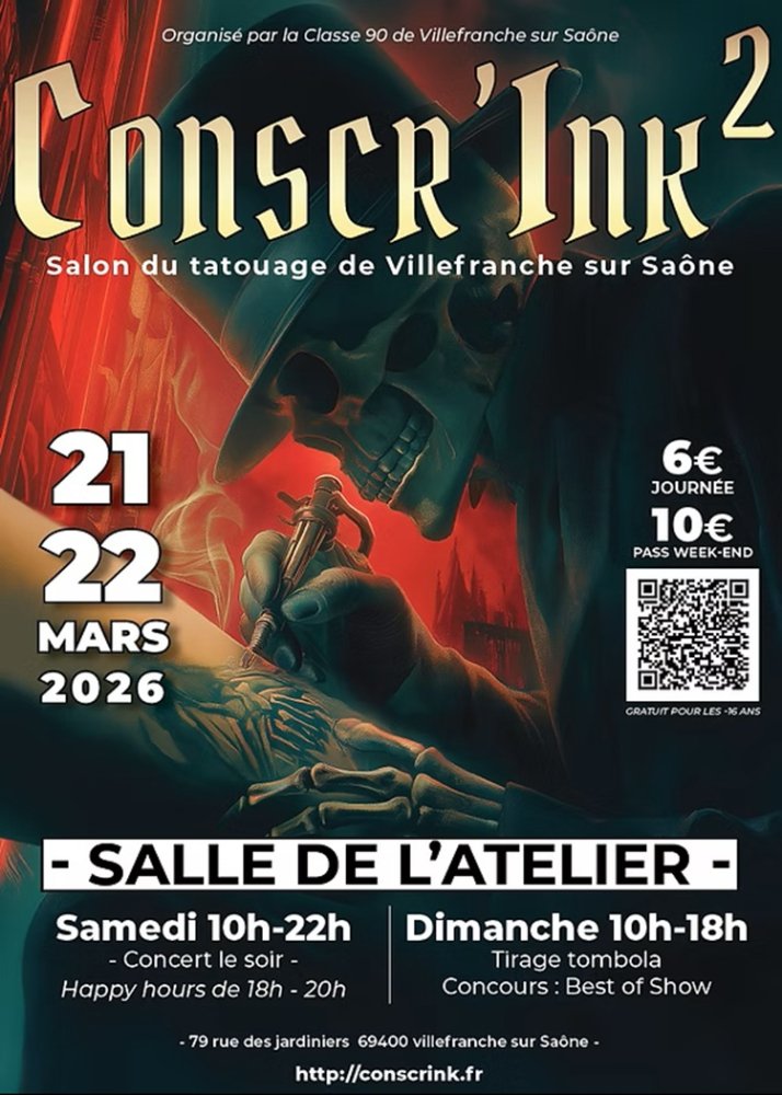Conscr'ink Convention de Tatouage 2026
