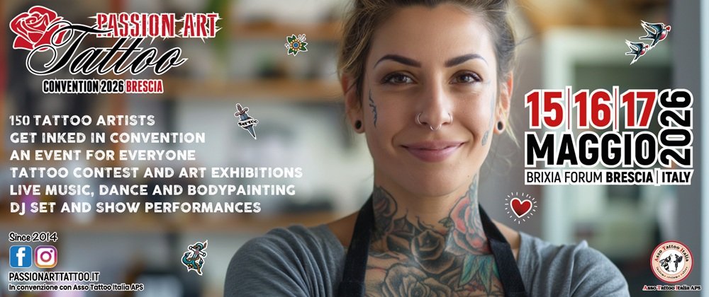Passion Art Tattoo Convention Brescia 2026