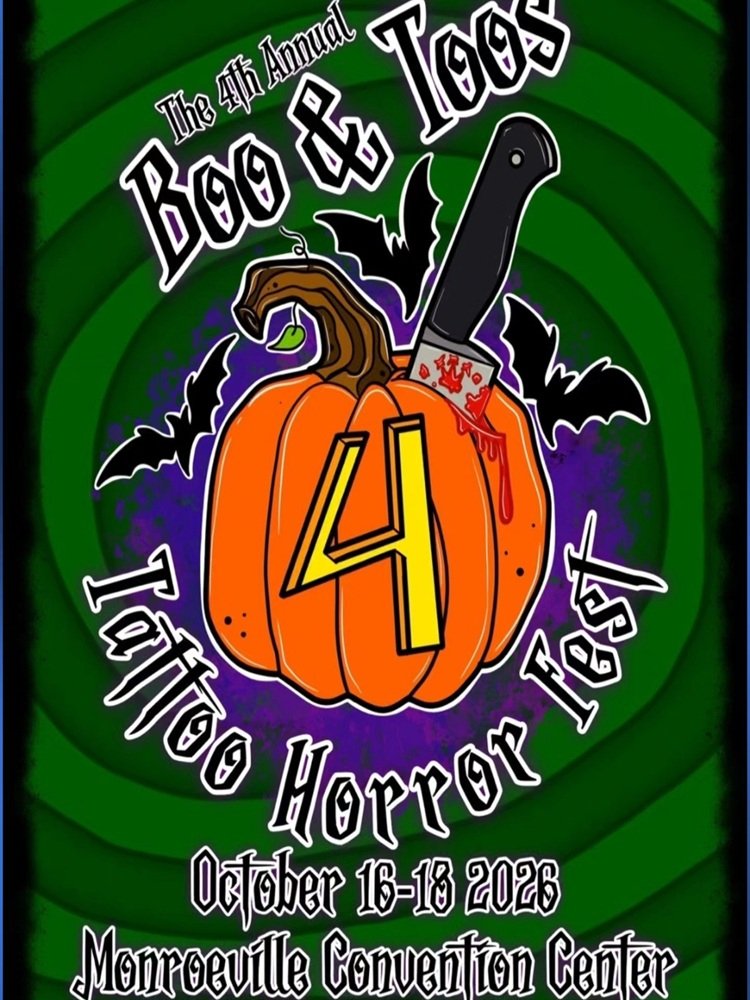 Boos & Toos Tattoo Horror Fest 2026