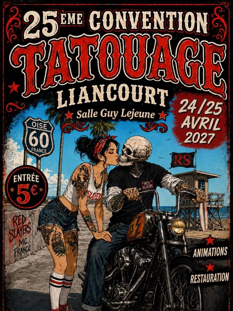 Convention Tatouage Liancourt 2027