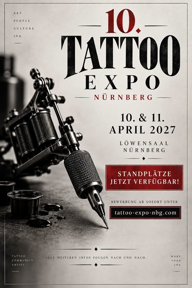 Tattoo Expo Nürnberg 2027