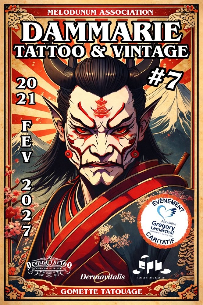 Convention Tatouage de Dammarie Les Lys 2027