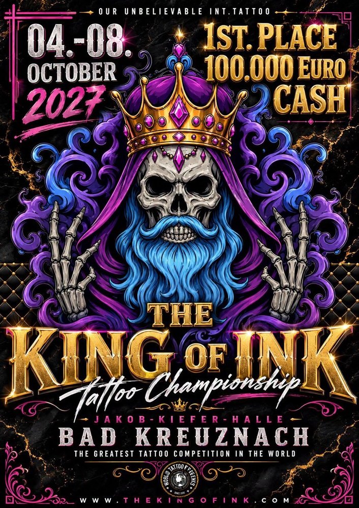 The King of Ink Tattoo Championship 2027