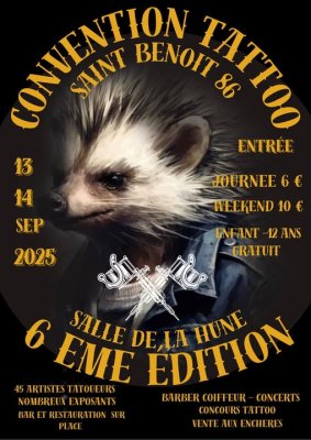 Convention Tattoo Saint Benoit 2025