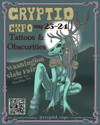 Cryptid Tattoo and Oddities Expo 2026
