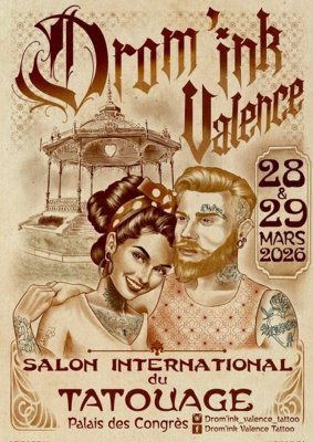 Drom'Ink Valence Tattoo 2026