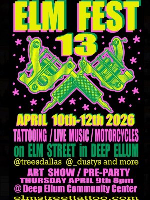 Elm Street Music & Tattoo Festival 2026