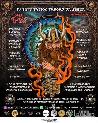 Taboão da Serra Expo Tattoo 2026
