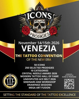 Icons & Prodigies Tattoo Convention Venice 2026