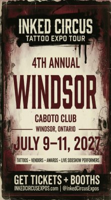 Inked Circus Tattoo Expo Windsor 2027