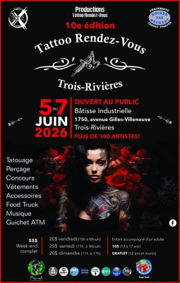 Tattoo Rendez Vous Trois Rivières 2026