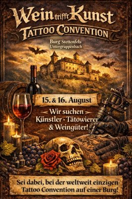 Wein Trifft Kunst Tattoo Convention Untergruppenbach 2026